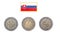 Collection of commemorative coins of Slovakia