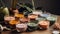 Collection Of Different Clay Masks In Glass Bowls