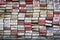 Collection of empty cigarette packets