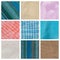 Collection fabric textured background