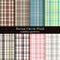 Collection of great tartan plaid scottish patterns