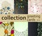 Collection greeting cards