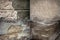 Collection of images with various wall textures