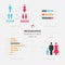 Collection of Infographic people elements
