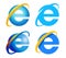 Collection of Internet Explorer logo