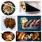 Collection of Japanese meals