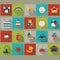 collection of kids icons. Vector illustration decorative design