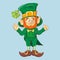 Collection of Leprechaun for Saint Patricks design.