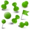 Collection of marking accessories - green