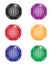 Collection of multi-colored balls