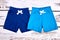 Collection of new shorts for baby boys.