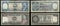 Collection of old banknotes Central Bank of the state of Bolivia, South America