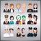 collection of people and occupation. Vector illustration decorative design