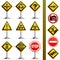 Collection Road Signs