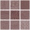 Collection of seamless patterns. Set of brown and white prints f