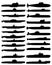 Collection silhouettes of submarines. Submarines silhouettes. Set of submarines. Bundle submarines.