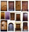 Collection of Spanish Wooden Doors