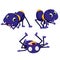 Collection of spider cartoon