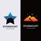 Collection of Star Mountain Logo Design Template Inspiration