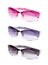 Collection sunglasses on white