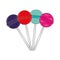 collection sweet candies lollipops many flavors
