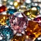 a collection of tiny gems glittering in the light k uhd very de