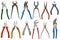 Collection of twelve different pliers
