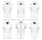 Collection of vector men sport clothes