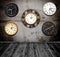 Collection of wall clock