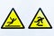 Collection of warning signs