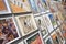 Collections of vintage postcards