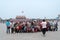 Collective photo on Tiananmen Square, Beijing