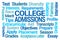 College Admissions Word Cloud