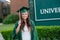 College Graduation Photo on University Campus