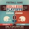 College playoffs football game