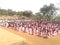 COLLEGE RALLY IN INDIA WITH GROUP OF STUDENTS