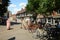 College Street York, preserved historic Tudor buildings. England