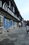 College Street York, preserved historic Tudor buildings. England
