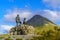 Collie and MacKenzie Statue, the Isle of Skye