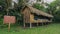 Collier-Seminole State Park - JAN 18, 2020 - Seminole Indian dugout canoe  exhibit