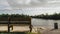 Collier-Seminole State Park - lone fishing pole and bench