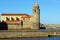 Collioure church in the Roussillon