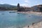 collioure, Colliure, small french village with a fortress in a sunny day of summer.