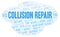 Collision Repair word cloud