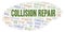 Collision Repair word cloud