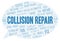 Collision Repair word cloud