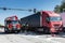 The collision of two trucks in Latvia, on the A8 road, occurred