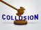 Collusion Report Gavel Showing Russian Conspiracy Or Criminal Collaboration 3d Illustration