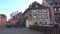 Colmar, France - december 1, 2019: View of Little Venice in the old town of Colmar, Alsace, France