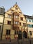 ColmarÂ´s houses in Rhenish style. Alsacia, France.